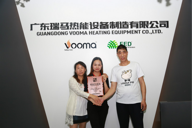 喜訊傳來！熱烈祝賀河南焦作合作伙伴加盟瑞馬壁掛爐