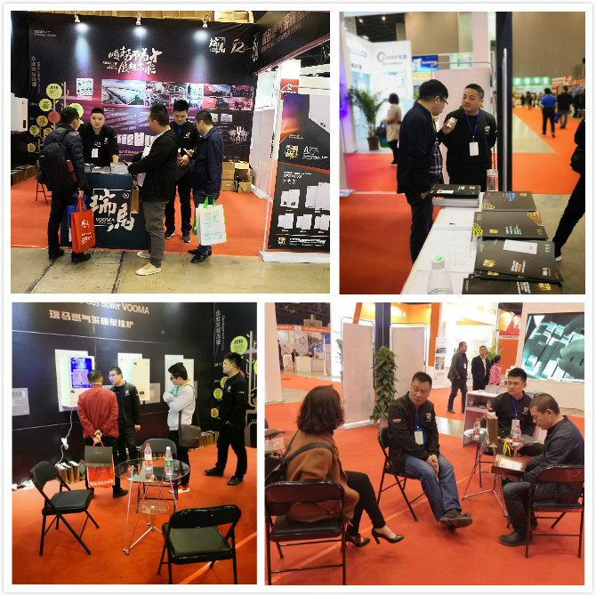 山西暖通展，瑞馬壁掛爐廠家大放異彩！